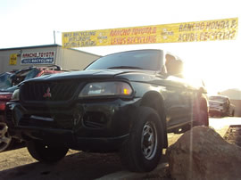 2000 MITSUBISHI MONTERO SPORT ,3.0L AUTO, 4DR 2WD, COLOR GREEN, STK 143685